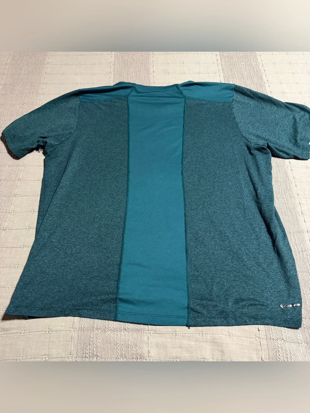 The North Face FlashDry Men's Teal Blue/Green Breathable Crew Neck Tee Size XL